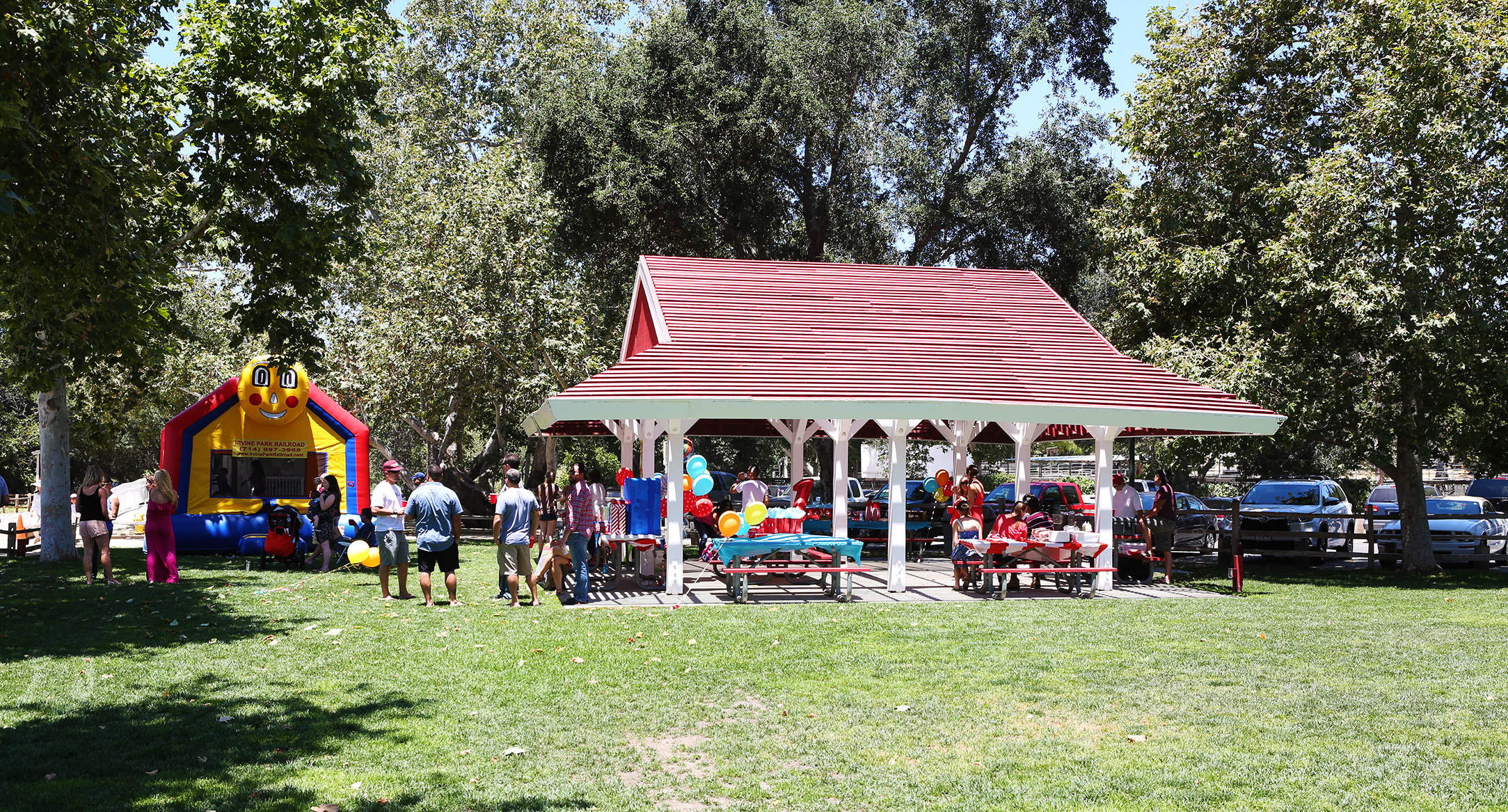 Irvine Park Railroad │ Train Rides │ Party and Special Event Areas │ Moon Bounce Rentals │ Wheel Fun Rentals at Irvine Park Bike and Paddle Boat Rentals │ Pumpkin Patch │ Christmas Train │ Easter Eggstravaganza │ 4th Grade California History Education Program │ Snack Bars │ irvineregionalpark irvineparkfun ocparks trainrides birthdayparties bikerentals paddleboats orangecounty oc familyfun chapmanatjamboree