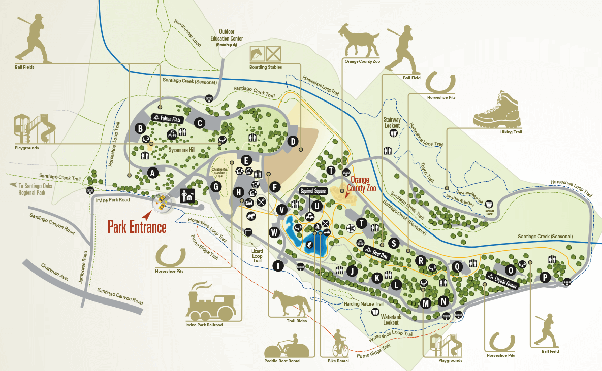 event parking map