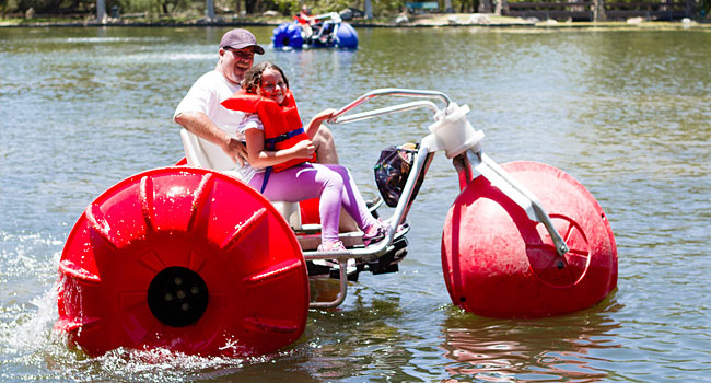 a Paddle Boat Rental