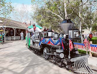 Train-Anniversary Irvine Park Railroad │ Train Rides │ Party and Special Event Areas │ Moon Bounce Rentals │ Wheel Fun Rentals at Irvine Park Bike and Paddle Boat Rentals │ Pumpkin Patch │ Christmas Train │ Easter Eggstravaganza │ 4th Grade California History Education Program │ Snack Bars │ irvineregionalpark irvineparkfun ocparks trainrides birthdayparties bikerentals paddleboats orangecounty oc familyfun chapmanatjamboree