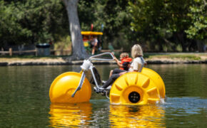 paddle boat rental from irvine park railroad