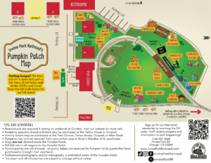 Irvine Park Railroad Pumpkin Patch Map